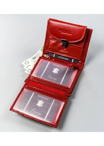 Женский кожаный кошелек 12,5х10,5х2,5 см Cavaldi (260170654)