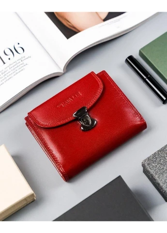 Женский кожаный кошелек 12,5х10,5х2,5 см Cavaldi (260170654)
