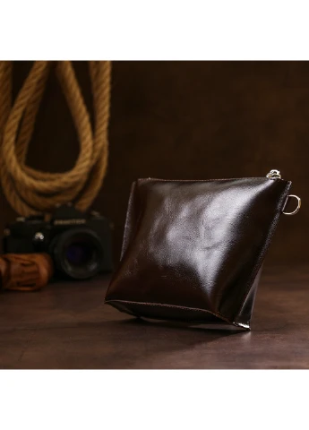 Шкіряна косметичка 20х13,5х5 см Shvigel (260171345)
