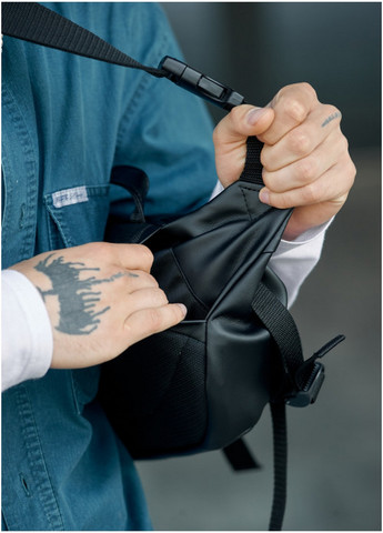 Мужская поясная сумка бананка 38х21 см Sambag (260171066)