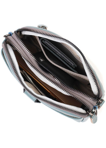 Жіночий шкіряний клатч 19х12х7 см Vintage (260170548)