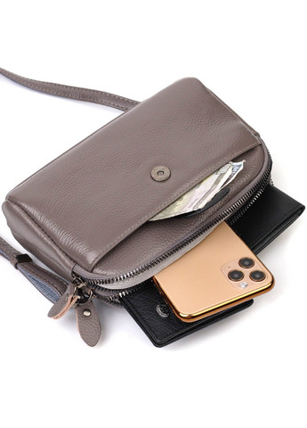 Женский кожаный клатч 19х12х7 см Vintage (260170538)