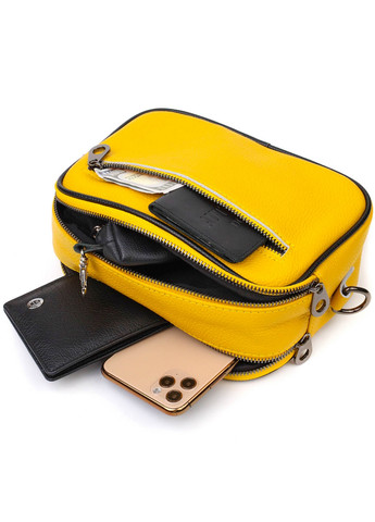 Женская кожаная сумка 21х16х8 см Vintage (260170628)