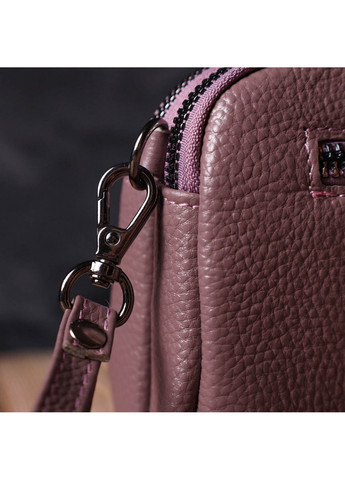 Жіночий шкіряний клатч 19х12х7 см Vintage (260170641)