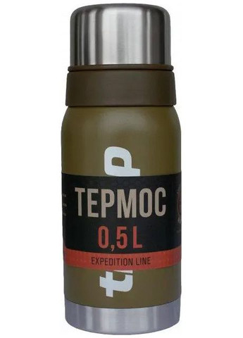 Термос Expedition Line 0,5 л Оливковий TRC-030-olive (UTRC-030-olive) Tramp (260172473)