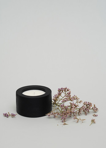 Свічка з ароматом білі квіти та бузок для напису ваших побажань із бавовняним гнітом Svich Shop (260264692)