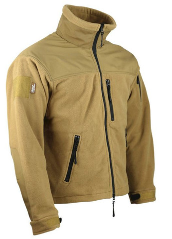 Кофта флисовая тактическая мужская с липучками под шевроны KOMBAT (260265383)