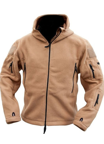 Кофта флісова тактична чоловіча з липучками під шеврони KOMBAT (260265396)