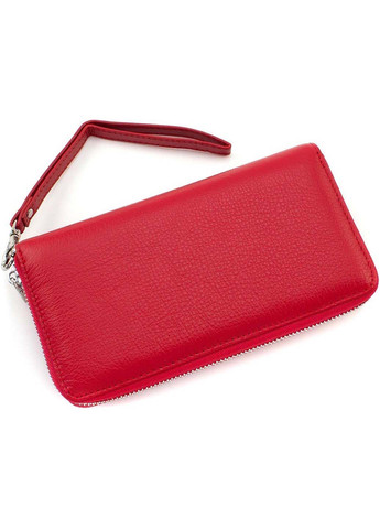 Жіночий гаманець-клатч із натуральної шкіри на блискавці з ремінцем на зап'ясті 19,5х11 Marco Coverna (260176507)