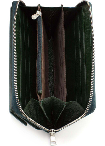 Жіночий гаманець-клатч із натуральної шкіри на блискавці з ремінцем на зап'ясті 19,5х11 Marco Coverna (260176430)