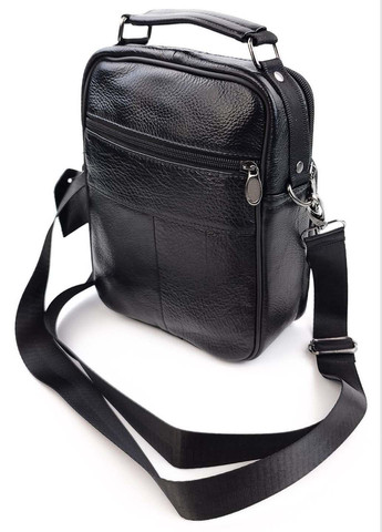 Кожаная сумка-мессенджер мужская с ручкой для ладони AN-901 18x23x7-9 JZ (260176667)