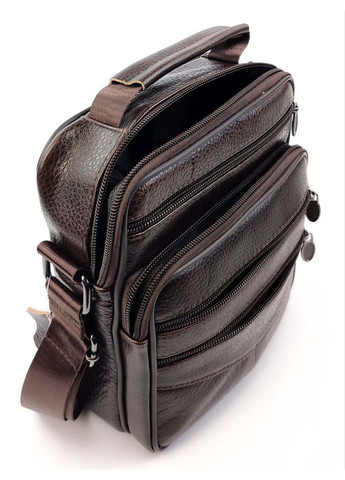 Кожаная сумка-мессенджер мужская с ручкой для ладони AN-901-1 18x23x7-9 JZ (260176654)