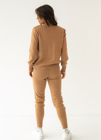 Женский трикотажный комплект: кофта на замке и штаны Sobe (260214200)