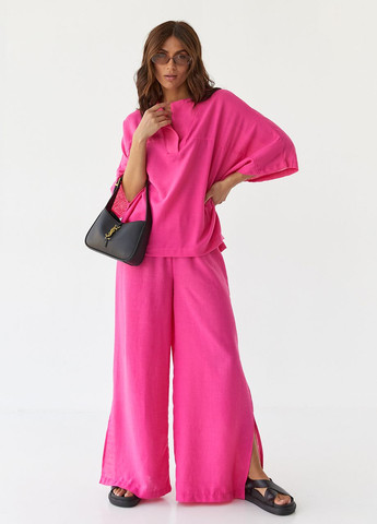 Жіночий бавовняний костюм вільного крою PERRY (260214657)