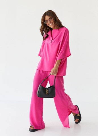 Жіночий бавовняний костюм вільного крою PERRY (260214657)