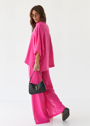 Жіночий бавовняний костюм вільного крою PERRY (260214657)