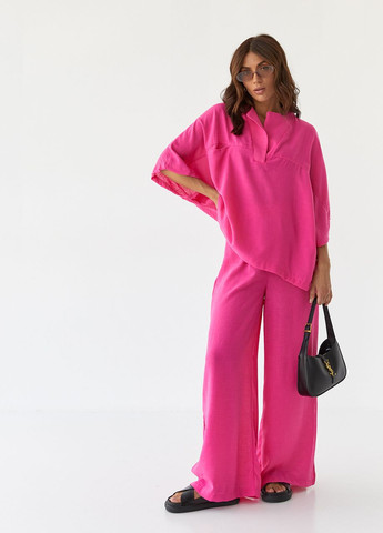 Жіночий бавовняний костюм вільного крою PERRY (260214657)