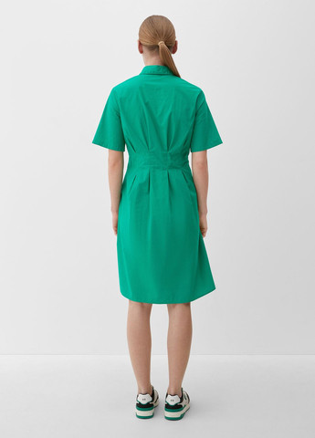 Зелена кежуал сукня S.Oliver однотонна