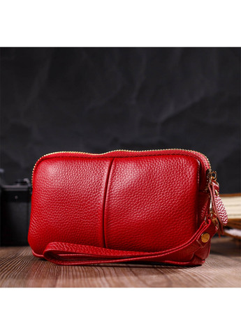 Шкіряний клатч жіночий 17х9х4,5 см Vintage (260192333)