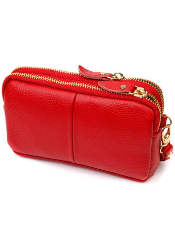 Шкіряний клатч жіночий 17х9х4,5 см Vintage (260192333)