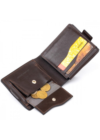 Портомне чоловіче шкіряне 11х9х2 см Grande Pelle (260191875)