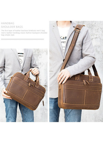 Сумка чоловіча шкіряна 40,5х28х6,5 см Bexhill (260191514)