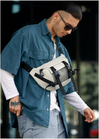 Сумка бананка мужская поясная 38х21 см Sambag (260192529)