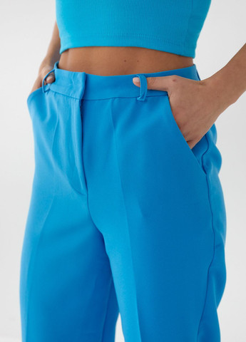 Брюки классического кроя с высокой посадкой Fame (260196806)