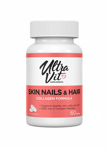 Skin, Nails & Hair - 60 caps (комплекс для волосся, шкіри та нігтів) VPLab Nutrition (260196287)