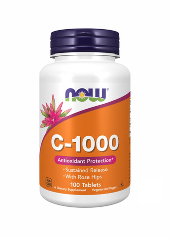 Витамин C-1000 RH SR - 100 tabs Now Foods (260196229)