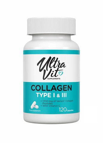 Collagen Type I & III - 120 caps VPLab Nutrition (260196267)