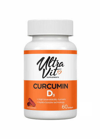 Curcumin D3 - 60 softgels VPLab Nutrition (260196274)