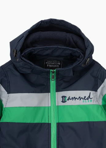Синя демісезонна куртка No Brand