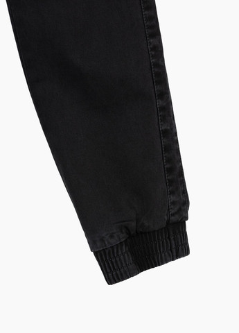 Черные повседневный демисезонные брюки No Brand