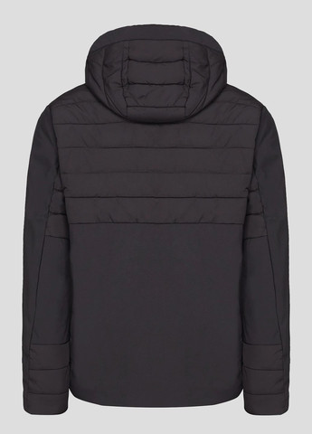 Черная зимняя черная куртка man jacket hybrid zip hood CMP