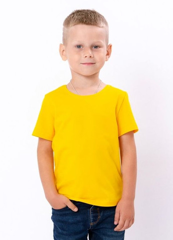 Желтая летняя футболка для хлопчика жовтий носи своє (6021-036-4-v3) Носи своє