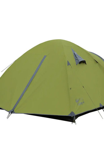 Палатка Lite Camp 4 местная Оливковая UTLT-022-olive Tramp (260267255)