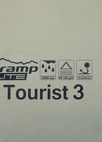 Палатка универсальная Lite Tourist 3 Песочная TLT-002-sand Tramp (260267248)