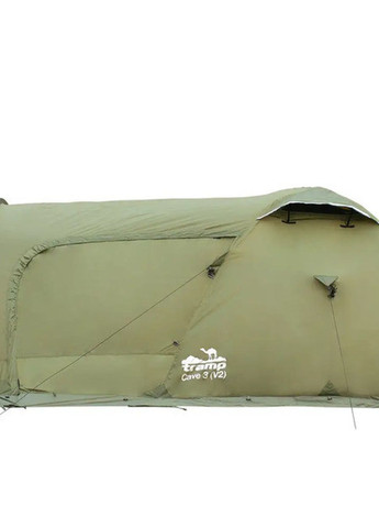 Палатка Cave 3 (V2) Зеленая TRT-021-green Tramp (260267249)