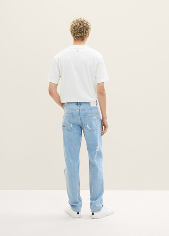 Голубые летние джинсы Tom Tailor
