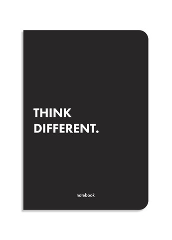 Блокнот "Think Different" черный Orner - (260335870)