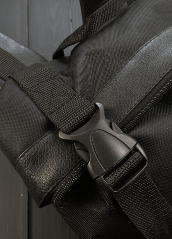 Чорний рюкзак Роллтоп міський для подорожей No Brand rolltop (260267414)