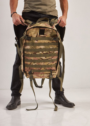 Рюкзак тактичний мультикам на 40 літрів No Brand Universal (260267396)