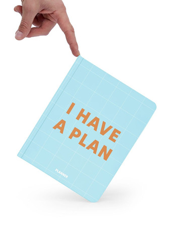 Блокнот для планування "I HAVE A PLAN" бірюзовий Orner - (260335863)