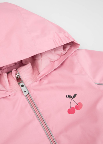 Розовая демисезонная куртка Lemon