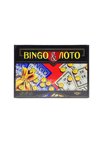 Настільна гра "Bingo and Лото" Мастер (260268907)