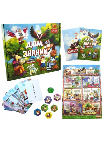 Настольная игра "Дом знаний" Strateg (260268354)