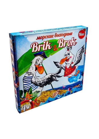 Настільна гра "Морські вихідні Brik and Brok" Strateg (260269074)