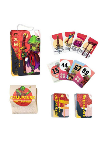 Настольная игра "Самураква расширенная версия" Strateg (260268419)