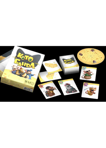 Настольная игра "КотоБанда" Bombat (260268727)